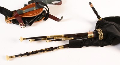 Lot 264 - Set of David Burleigh Northumbrian Small Pipes