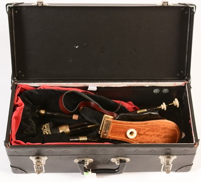 Lot 264 - Set of David Burleigh Northumbrian Small Pipes