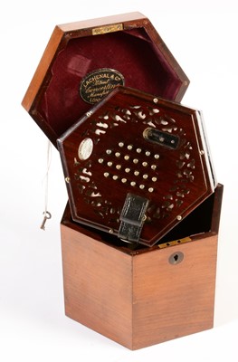 Lot 268 - Lachenal English System Cocertina