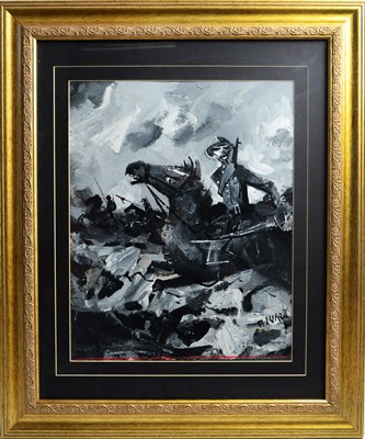 Lot 216 - Antoni Sulek (1951- 1988) - oil.