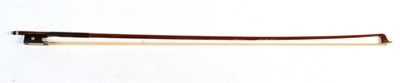 Lot 278 - French Violin bow stamped F N Voirin Paris