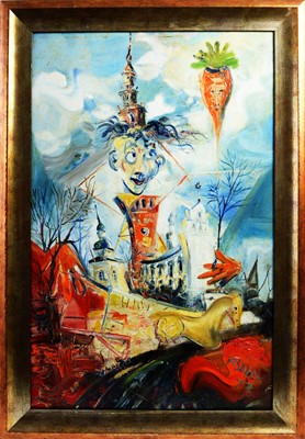 Lot 222 - Antoni Sulek (1951- 1988) - oil