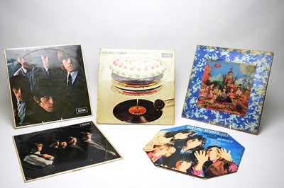 Lot 470 - 5 Rolling Stones LPs including 1st pressings