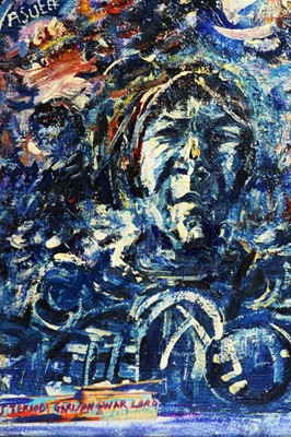 Lot 229 - Antoni Sulek (1951- 1988) - oil.