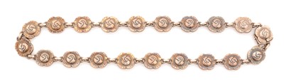 Lot 138 - George Jensen, Denmark: a silver necklace