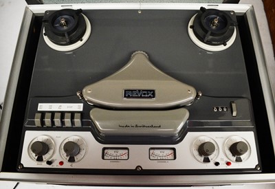Lot 897 - Revox G36 reel-to-reel valve tape recorder.