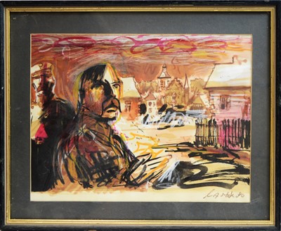 Lot 191 - Antoni Sulek (1951-1988)  - mixed media