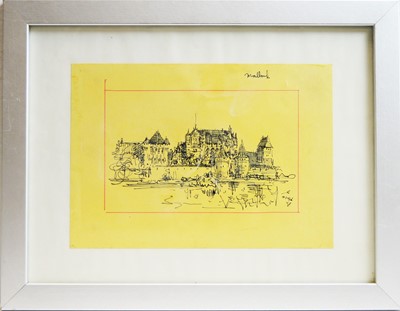Lot 192 - Antoni Sulek (1951-1988)  - pen and ink