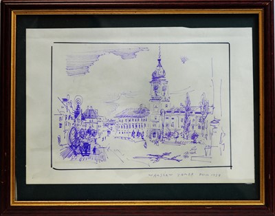 Lot 212 - Antoni Sulek (1951-1988)  - pen and ink