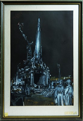 Lot 202 - Antoni Sulek (1951-1988) - pastel.