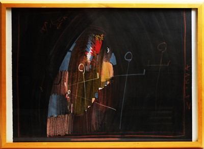 Lot 204 - Antoni Sulek (1951-1988)  - pastel.