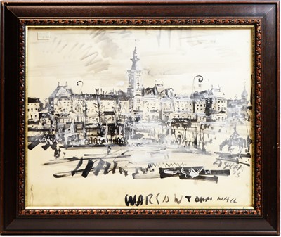 Lot 214 - Antoni Sulek (1951-1988) - gouache.