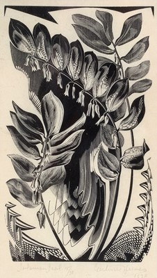 Lot 590 - Gertrude Hermes - wood engraving