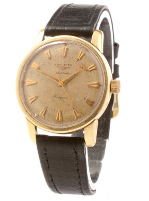 Lot 19 - A Longines Automatic Conquest wristwatch