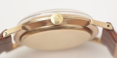 Lot 28 - A Rolex 9ct yellow gold cased Precision wristwatch