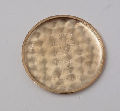 Lot 28 - A Rolex 9ct yellow gold cased Precision wristwatch