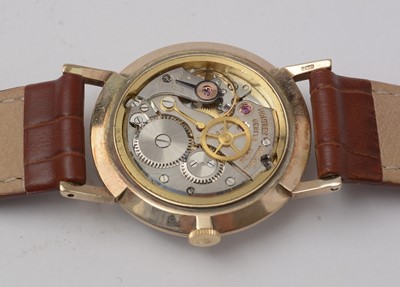 Lot 28 - A Rolex 9ct yellow gold cased Precision wristwatch