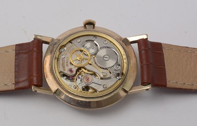 Lot 28 - A Rolex 9ct yellow gold cased Precision wristwatch