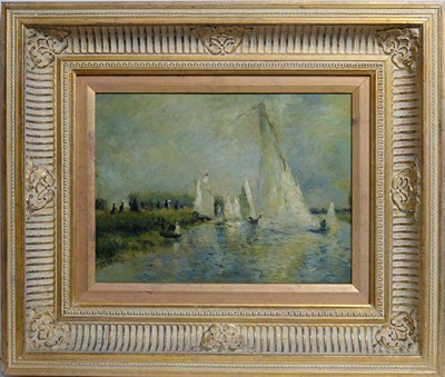 Lot 842 - French School, 20th Century - oil.