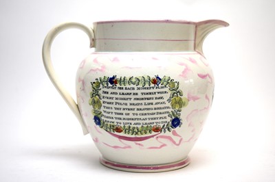 Lot 344 - 19th Century Sunderland Lustre jug