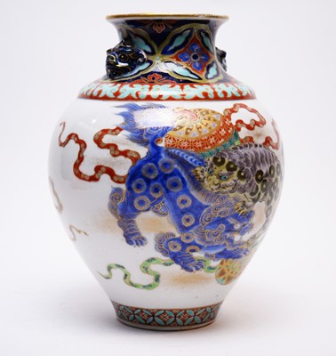 Lot 322 - Japanese porcelain vase