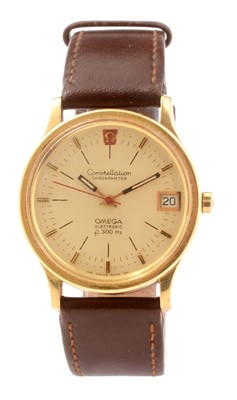 Lot 17 - An Omega Constellation Chronometer Electronic F300Hz wristwatch