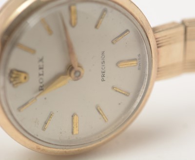 Lot 1 - A Rolex Precision lady's cocktail watch