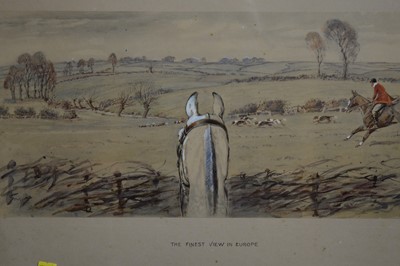 Lot 190 - Charles "Snaffles" Johnson Payne (1884–1967) - hand coloured photolithographs