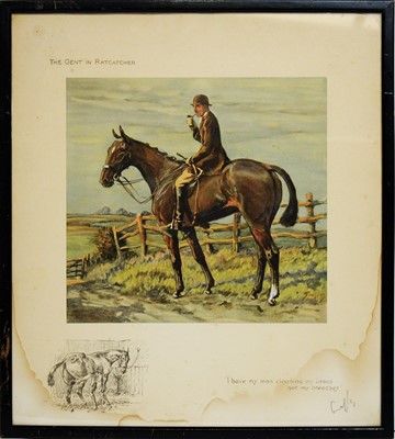 Lot 225 - Charles "Snaffles" Johnson Payne (1884-1967) - colour photolithograph