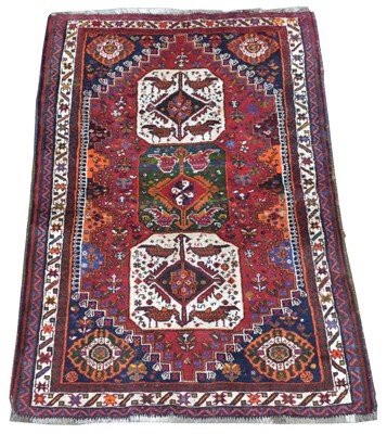 Lot 421 - A Qashqai rug