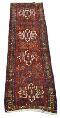 Lot 443 - A Heriz runner