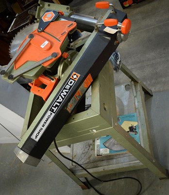 Lot 543 - A DeWalt Power Shop DW125 Radial arm saw