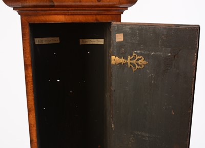 Lot 479 - William Prevost, Newcastle: A very rare late 17th Century three train walnut longcase clock.