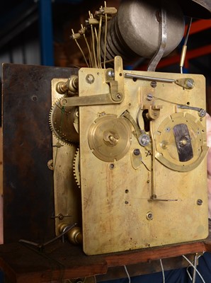 Lot 479 - William Prevost, Newcastle: A very rare late 17th Century three train walnut longcase clock.