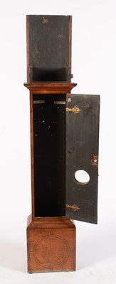 Lot 479 - William Prevost, Newcastle: A very rare late 17th Century three train walnut longcase clock.