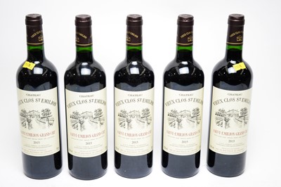 Lot 617 - Five bottles of Chateau Vieux Clos St Emilion GC