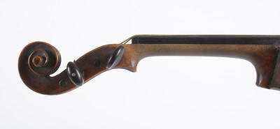 Lot 839 - Frederick Daniel Mahoney Violin, another and bow.