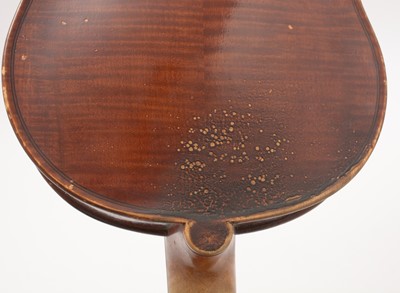 Lot 839 - Frederick Daniel Mahoney Violin, another and bow.
