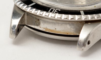 Lot 30 - A Gentleman's stainless steel Rolex Oyster Perpetual Submariner ref 5513 wristwatch c1968