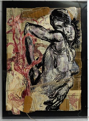 Lot 610 - Elbow-Toe  - Elbow-Toe #2 | mixed media