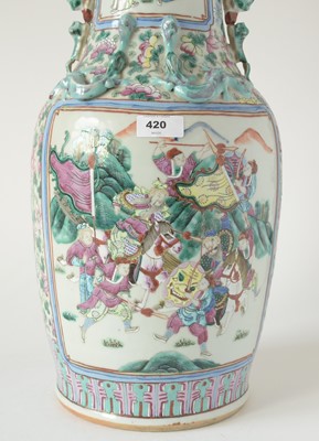 Lot 713 - 19th Century Cantonese vase