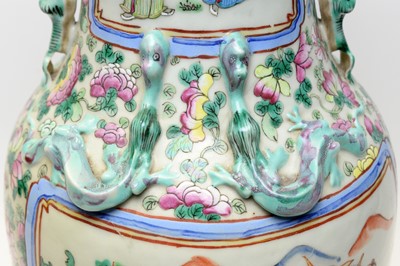 Lot 713 - 19th Century Cantonese vase