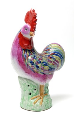 Lot 423 - Chinese export cockerel
