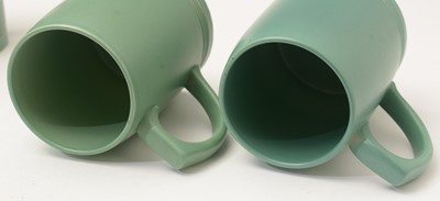 Lot 601 - A set of eight Wedgwood mugs designed by Keith Murray.