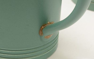 Lot 601 - A set of eight Wedgwood mugs designed by Keith Murray.