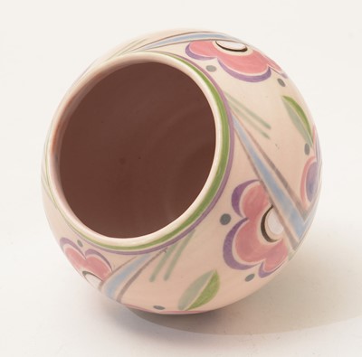 Lot 602 - A 1930s Poole Pottery Art Deco preserve jar and cover