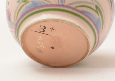 Lot 602 - A 1930s Poole Pottery Art Deco preserve jar and cover