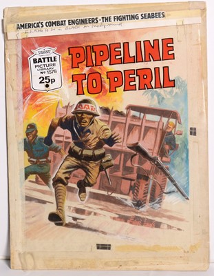 Lot 1450 - Original Comics Artwork