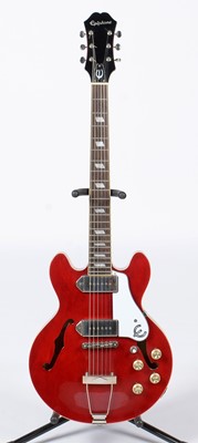 Lot 864 - Epiphone Coupe CH semi-acoustic guitar.