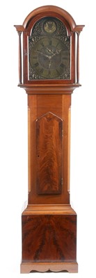Lot 552 - C. Hunter of Newcastle: a mahogany longcase clock